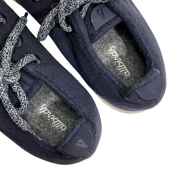 Allbirds Wool Runners Sneakers Blue Lace Up Men’s Size 10 Running Shoes - Picture 6 of 9